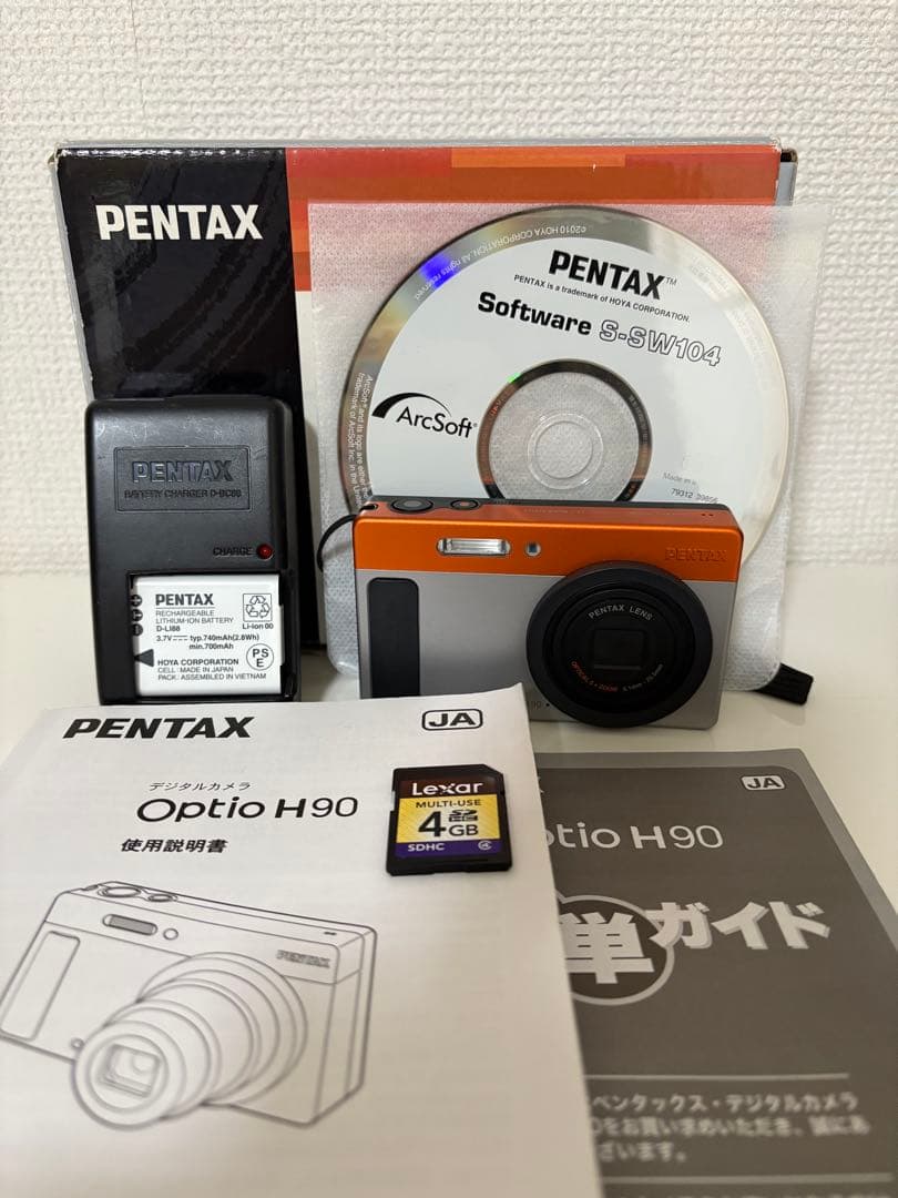【美品・ジャンク扱い】かわかみさん専用PENTAX Optio H90