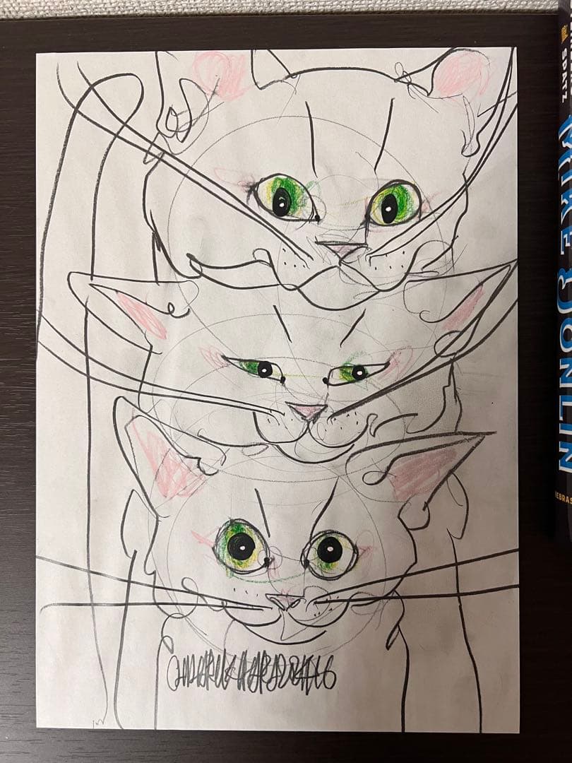 た*ー様 木原千春　ドローイング　6点セット