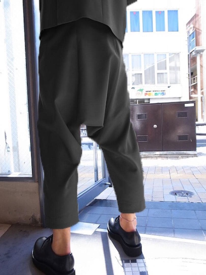 lad musician ラッドミュージシャン サルエルパンツ 黒 44