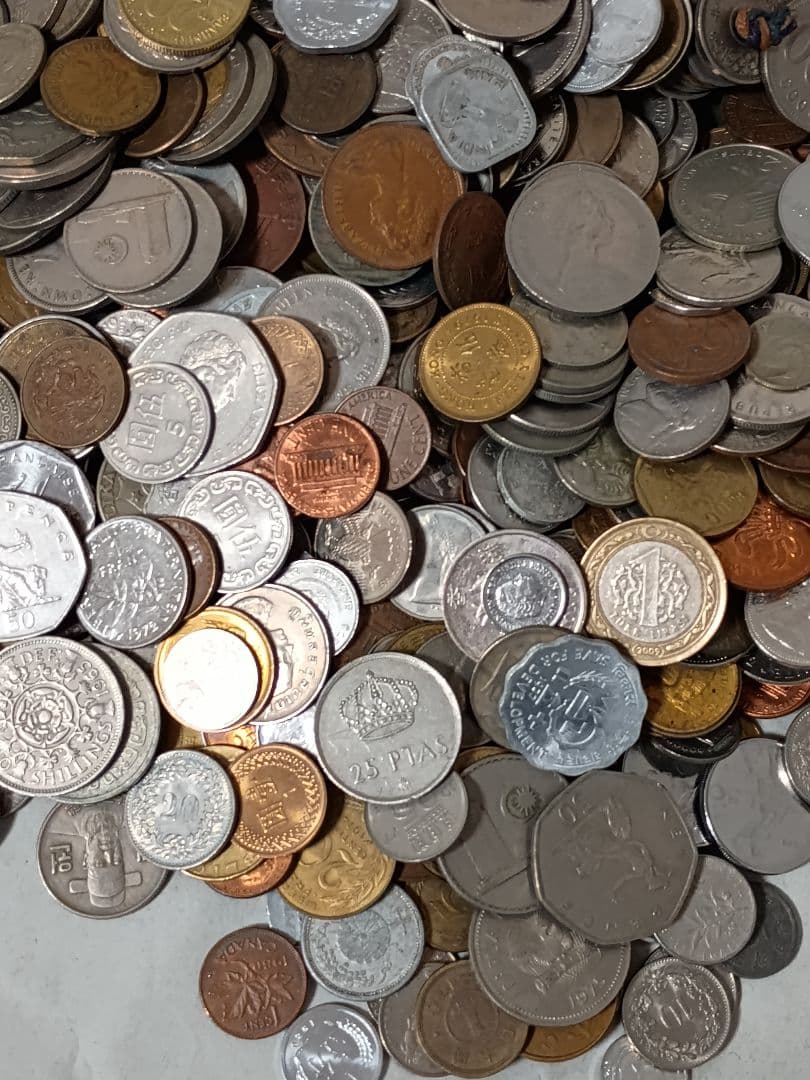 【大量】外国貨幣まとめ 約8.8kg