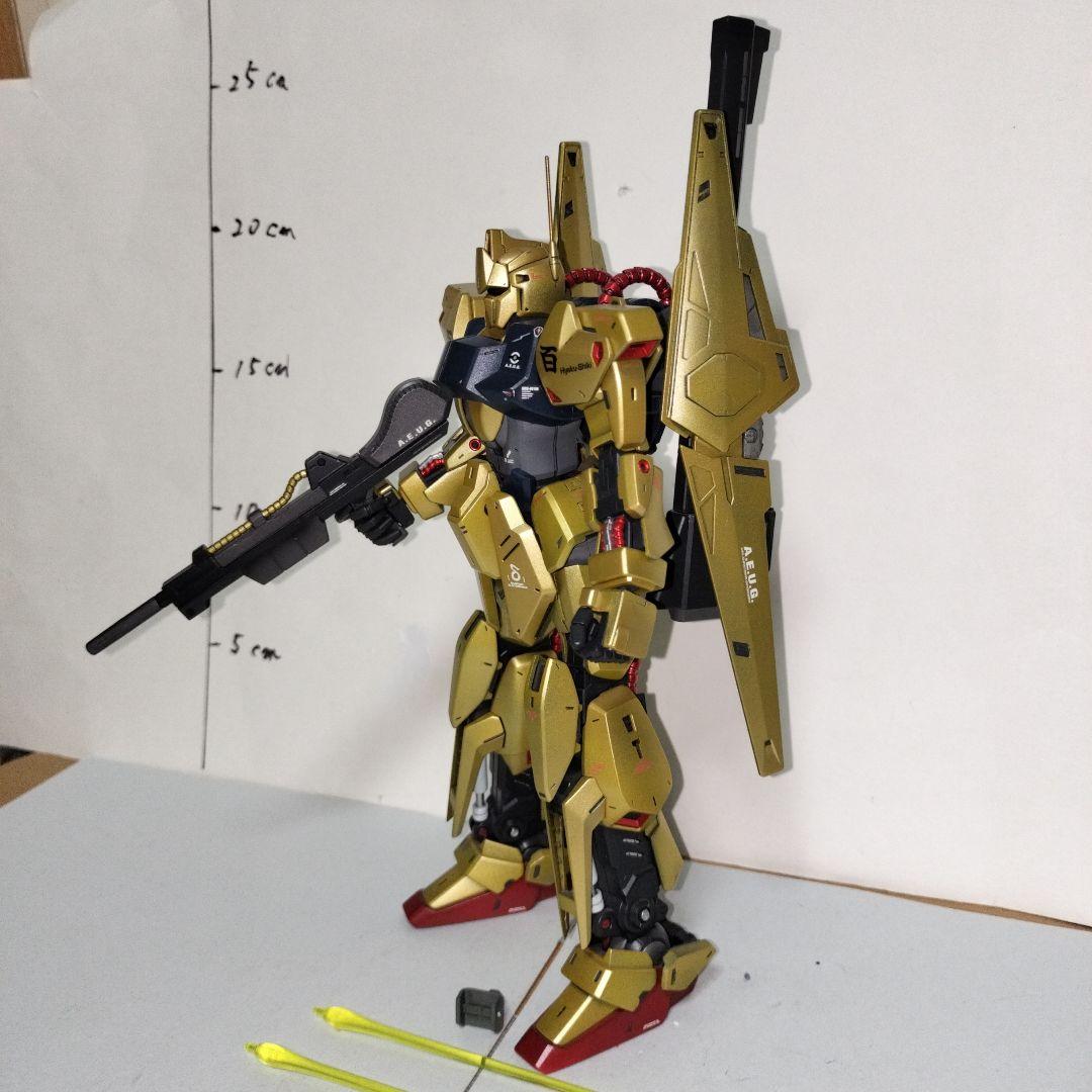 MG 1/100 百式 ver2.0 塗装完成品 ガンプラ Zガンダム クワトロ