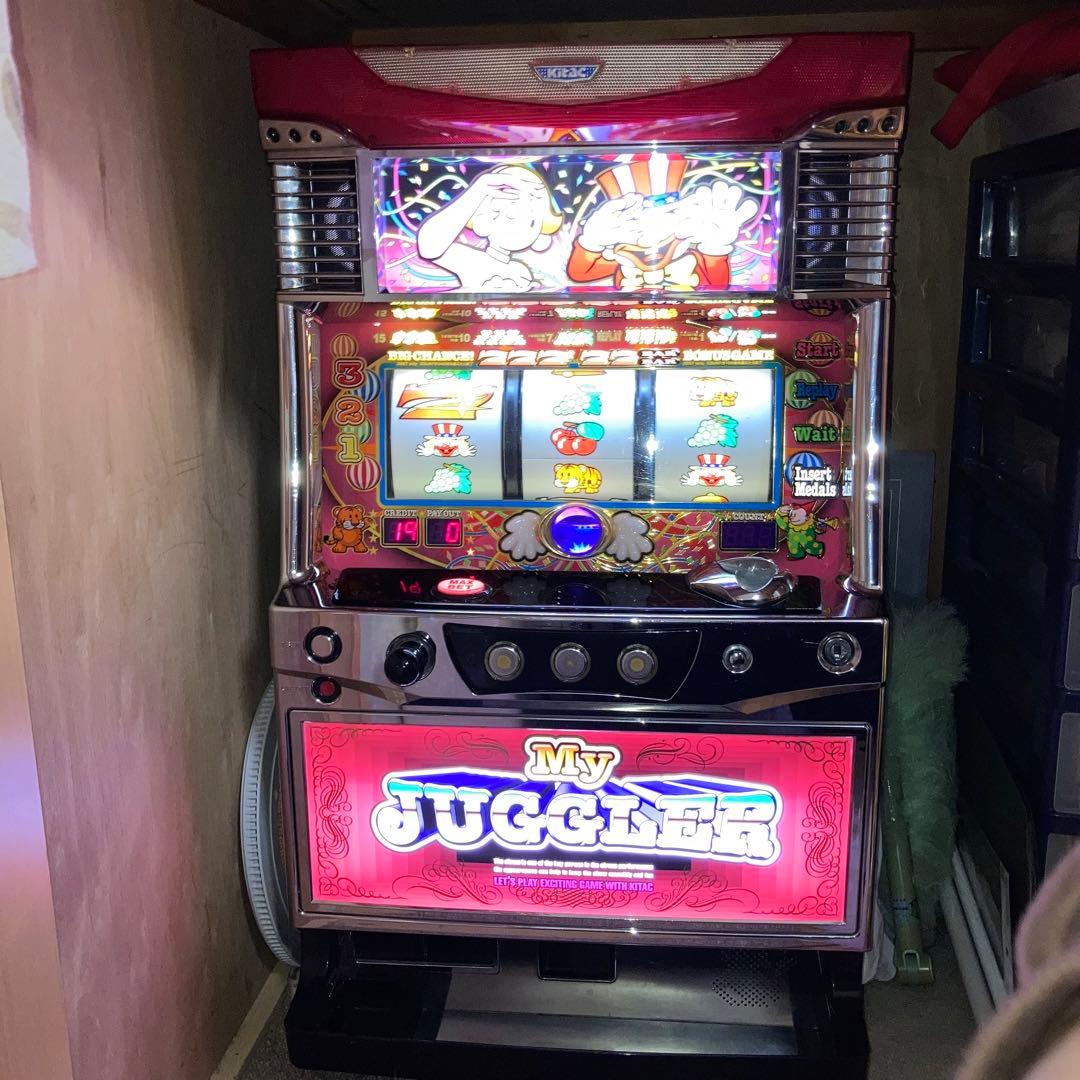 【不要機付き】 パチスロ　5号機 マイジャグラー2 実機