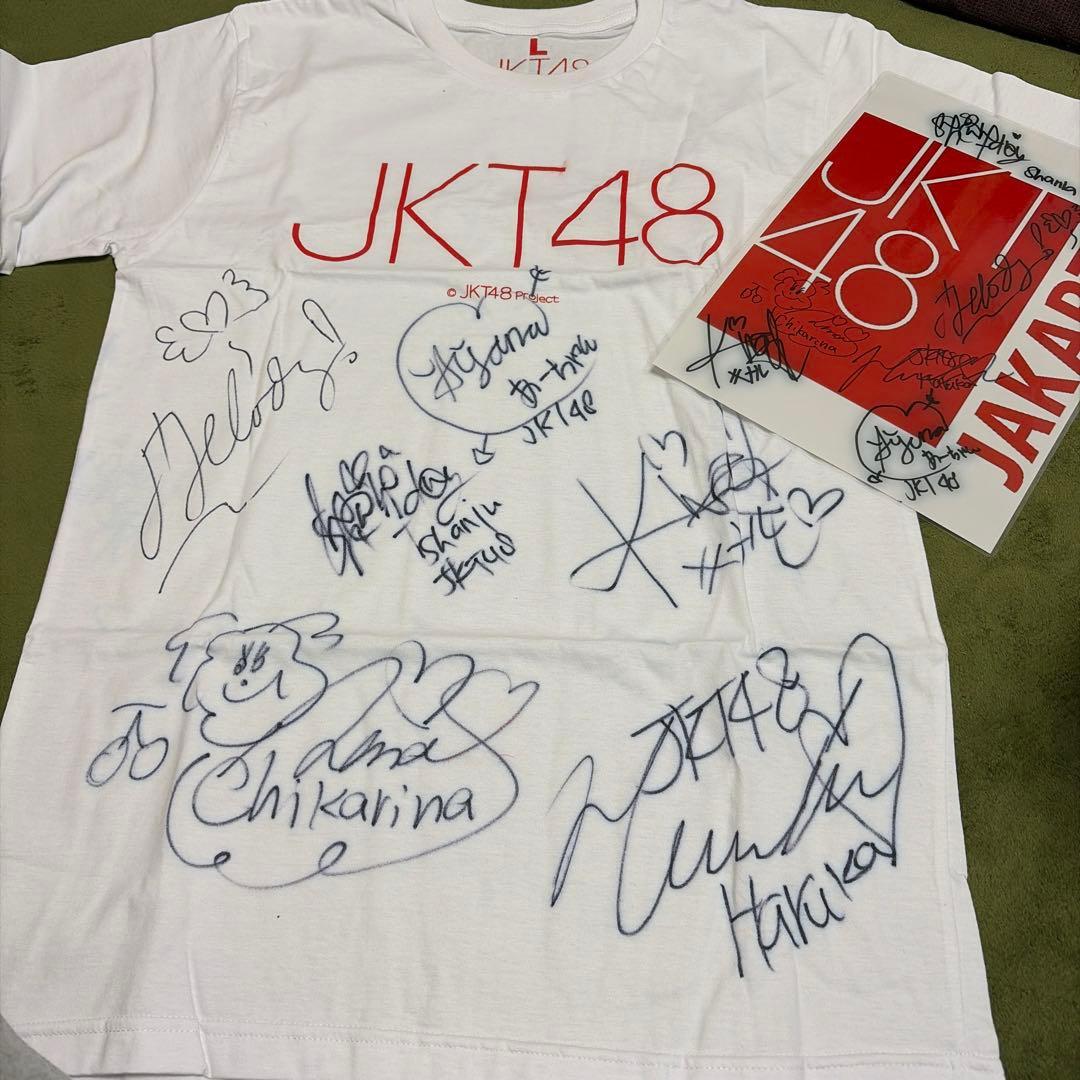 jkt48 Tシャツ サイン AKB48