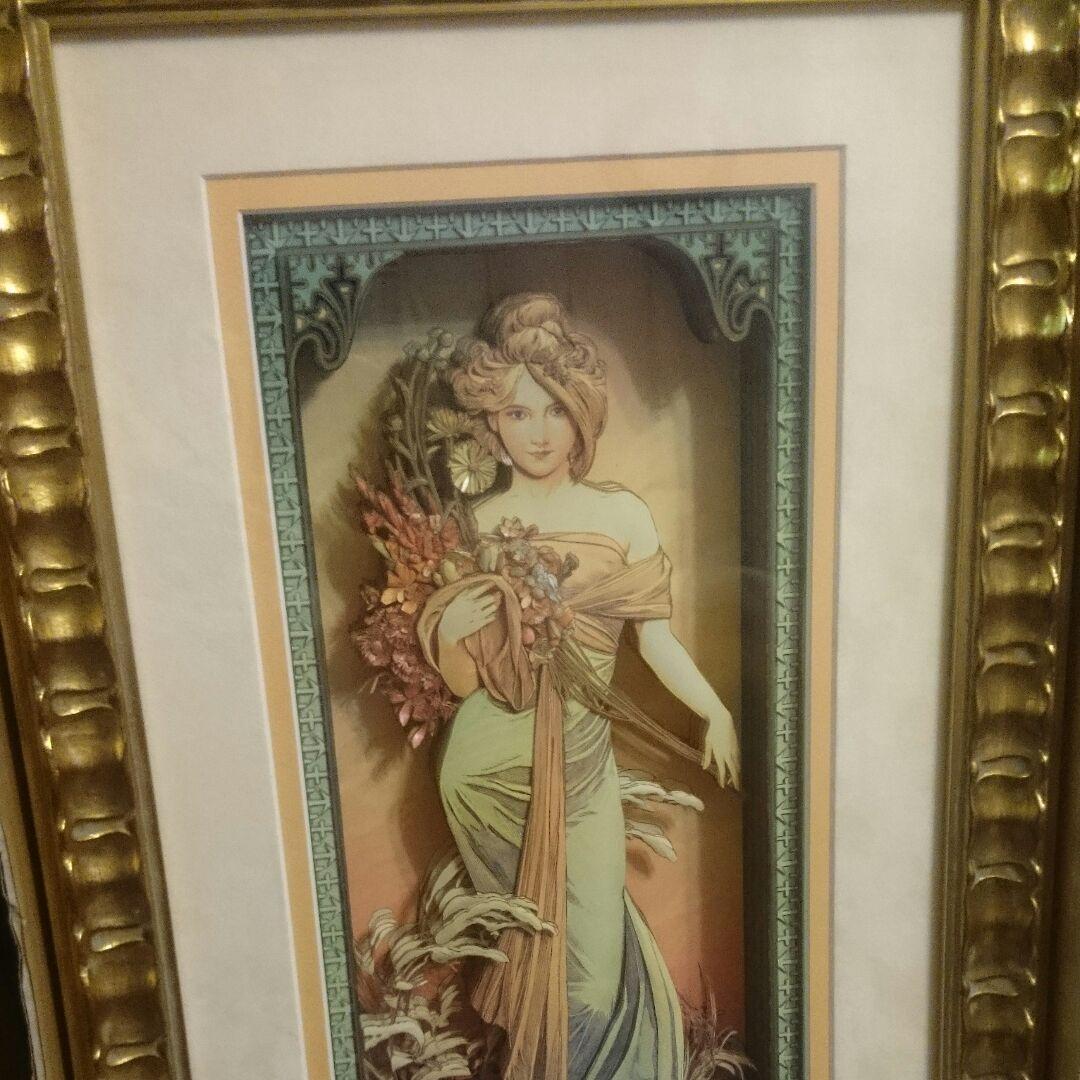 ミュシャ シャドーボックス 希少