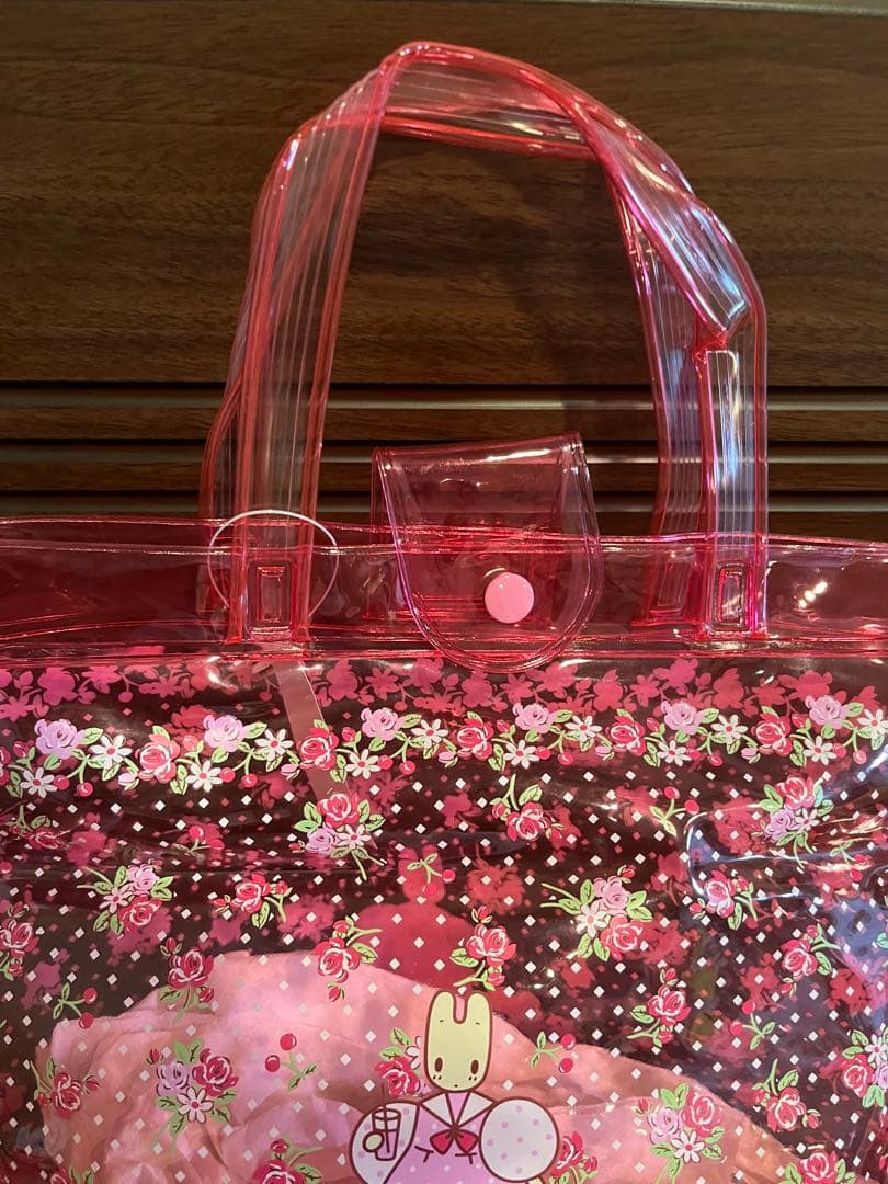 最終値下げ マロンクリーム ビニールバック 平成レトロ 2000年 非売品