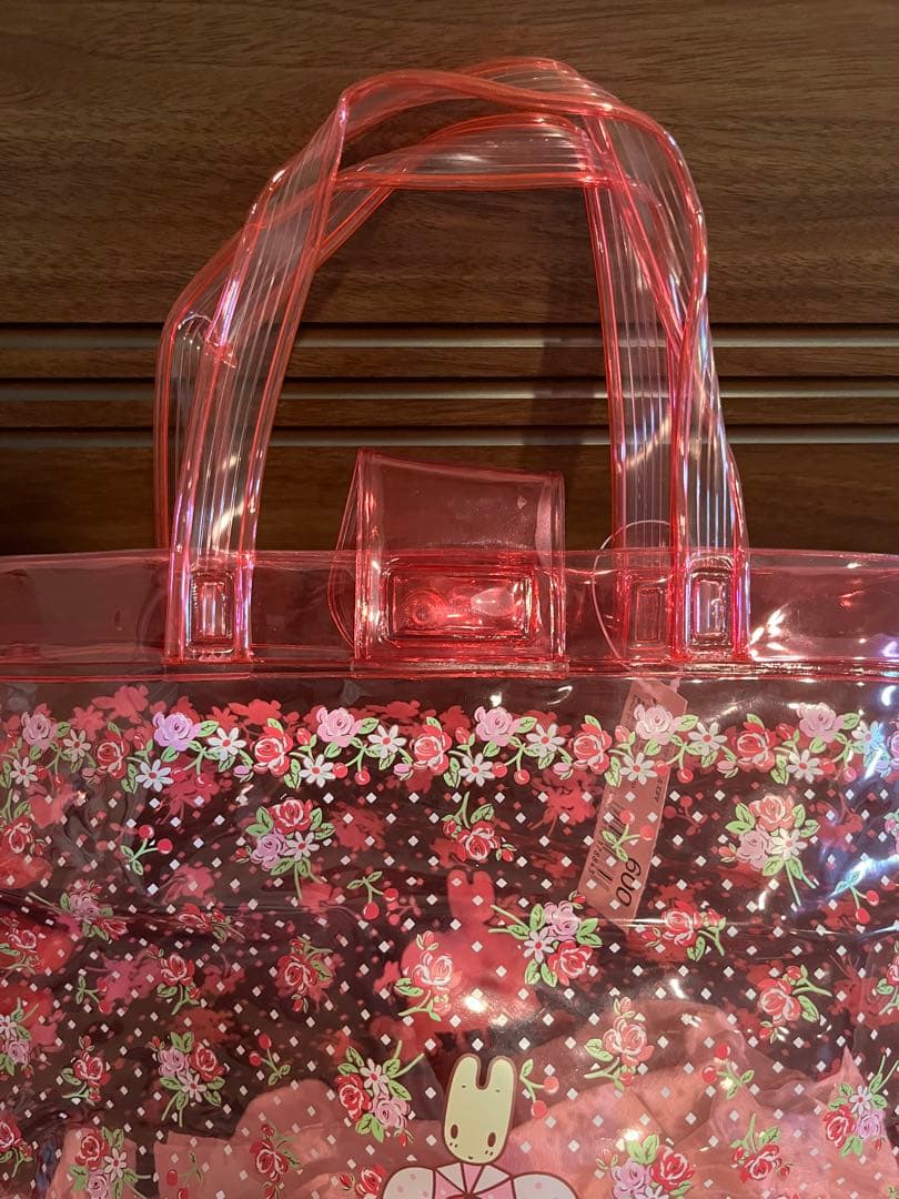 最終値下げ マロンクリーム ビニールバック 平成レトロ 2000年 非売品