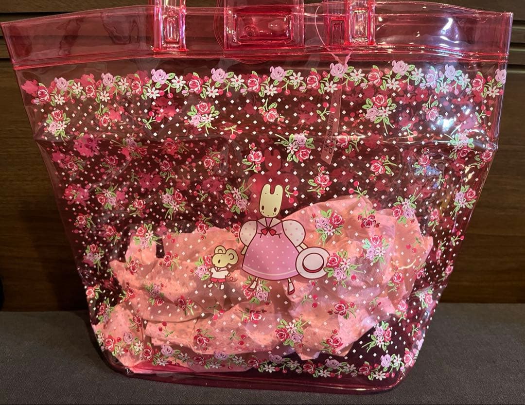 最終値下げ マロンクリーム ビニールバック 平成レトロ 2000年 非売品