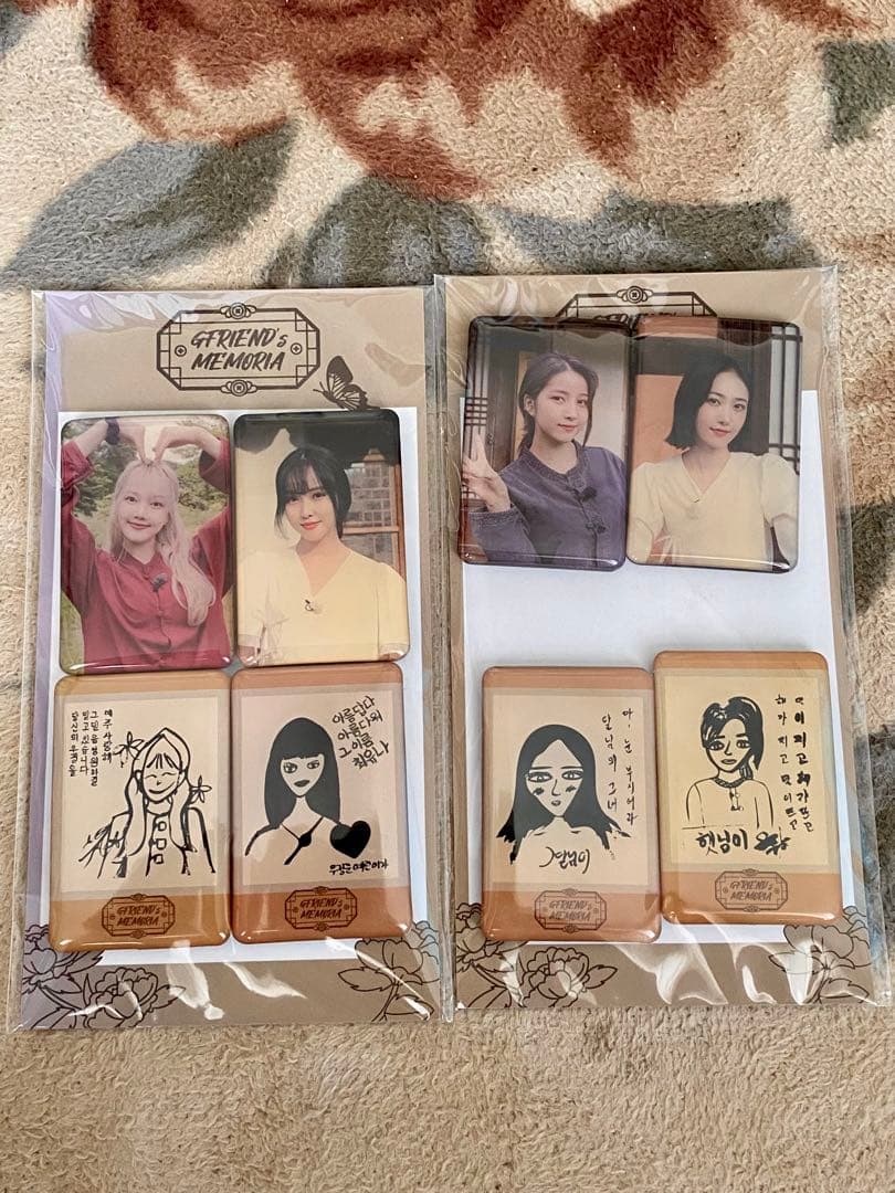 GFRIEND公式フォトカードバインダー&トレカ&グッズセット。