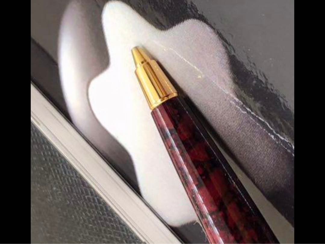 ⭐️金運⭐️幸運を呼ぶパワーストーン⭐️モンブラン⭐️ノブレス・ドウエ・レッド瑪瑙装飾⭐️