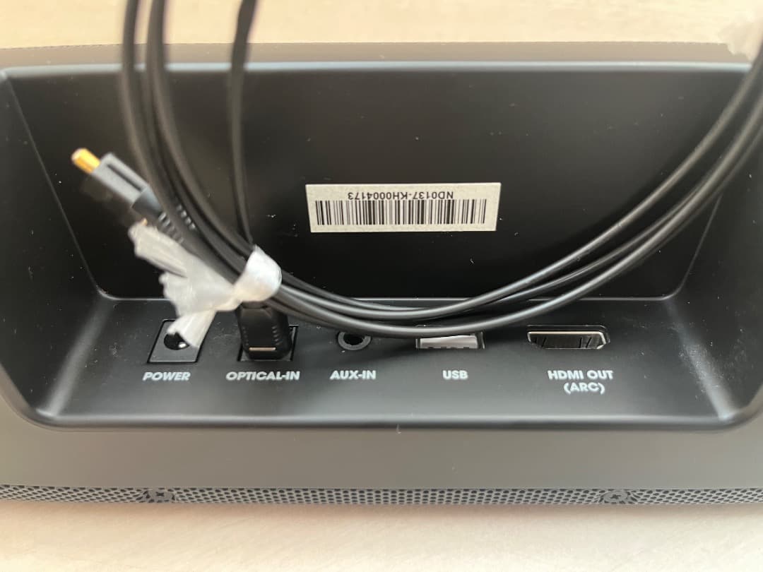 JBL サウンドバー Bluetooth リモコン付