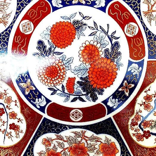 伊万里　有田焼　秀峰作　美術品　骨董品　直径約36cm