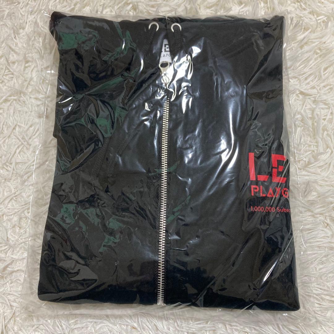 新品 山田涼介 LEO'S PLAYGROUND ブラック ビッグパーカー M