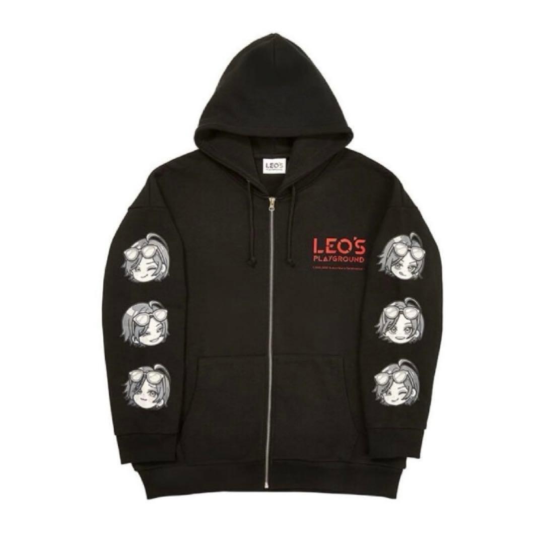 新品 山田涼介 LEO'S PLAYGROUND ブラック ビッグパーカー M