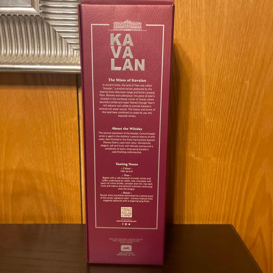 カバラン シングルモルトウイスキー シェリーカスクフィニッシュ　1000ml