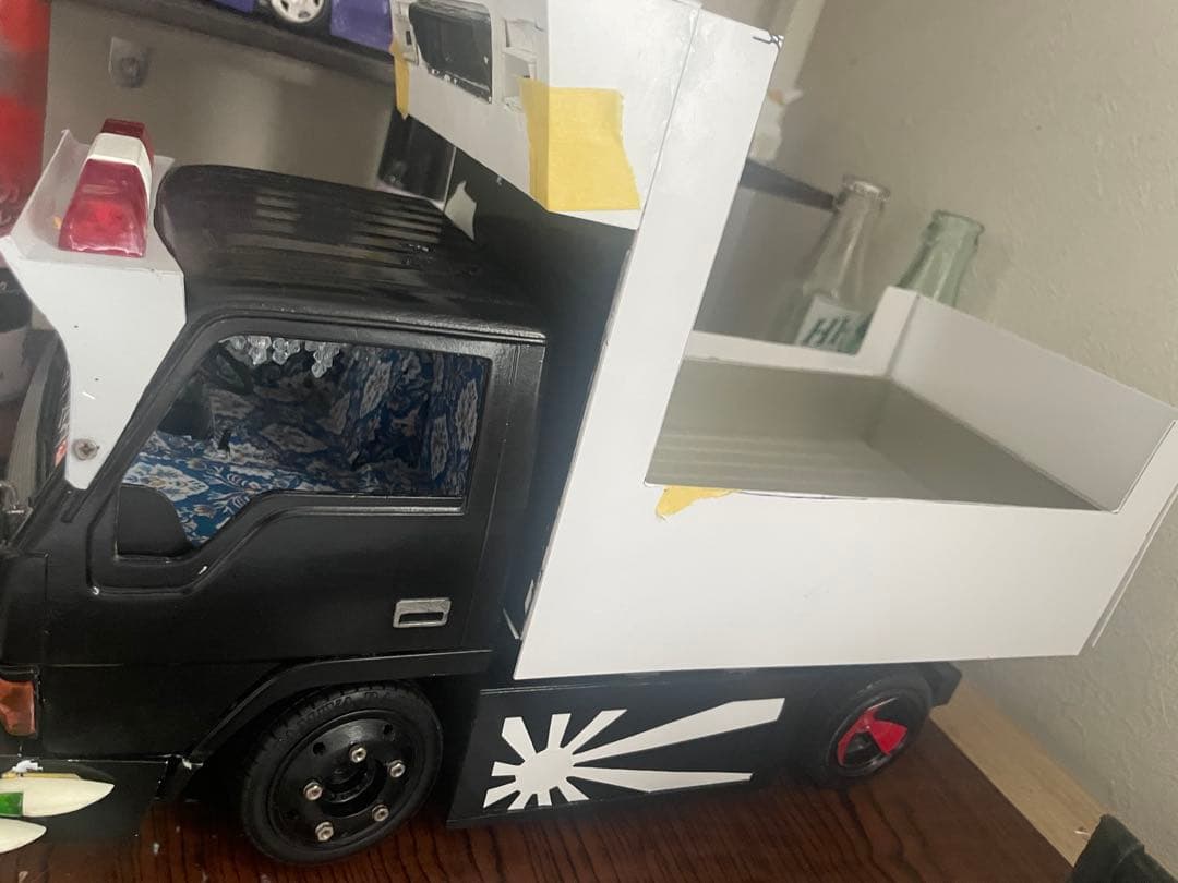 ムネトラ角目キャンターダンプ　wpl d12