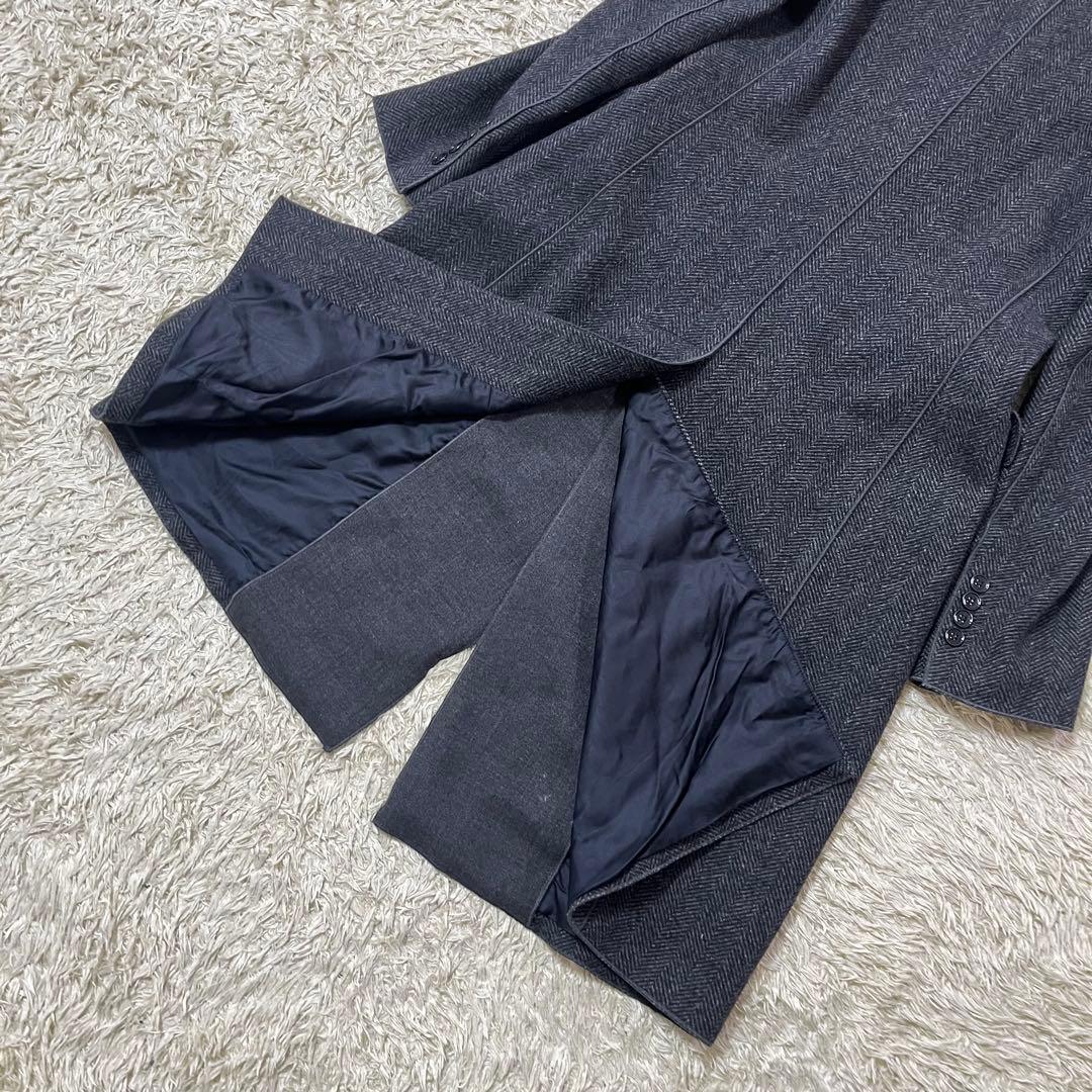 ドルチェ＆ガッバーナ　チェスターコート　ヘリンボーン　ロング　ドルガバ