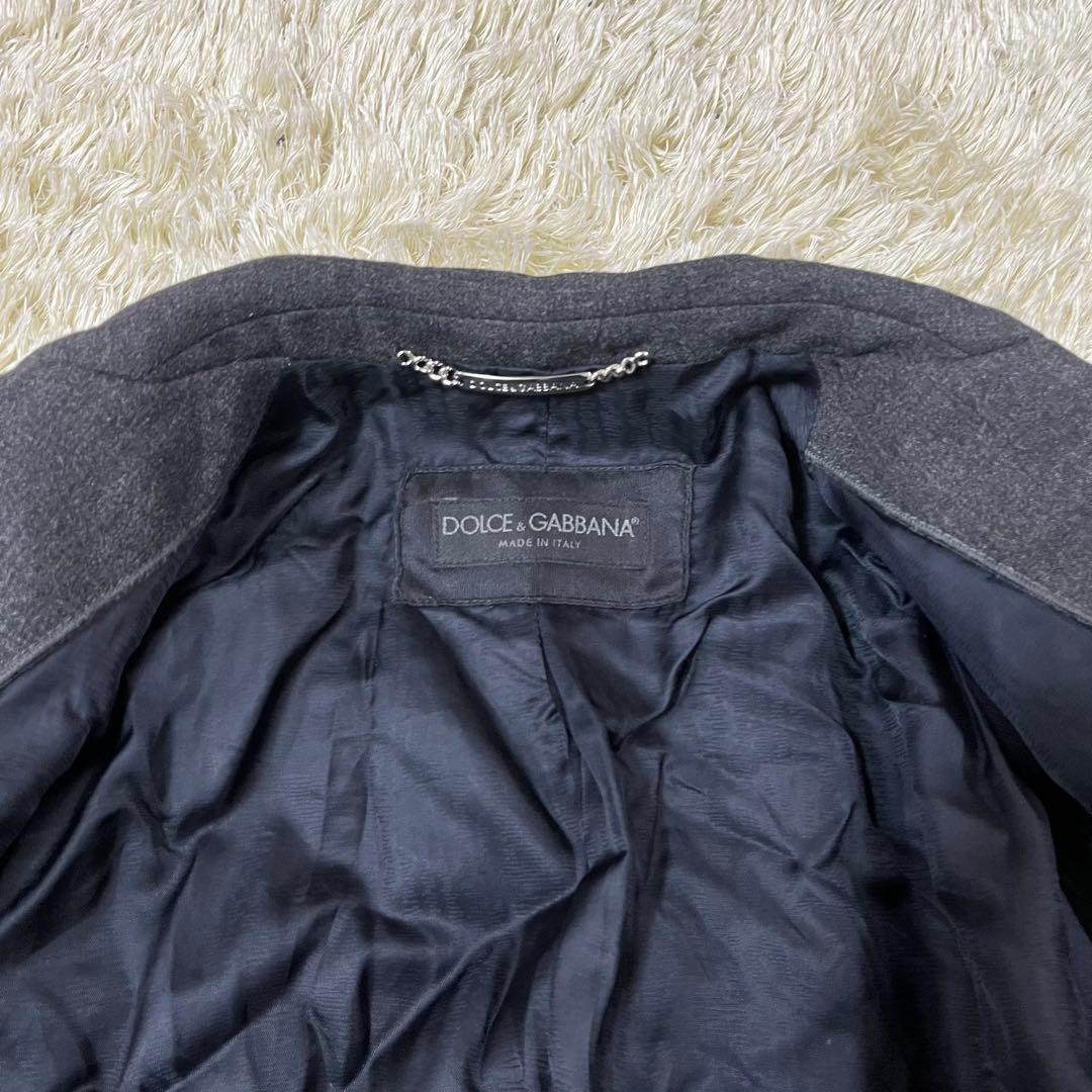 ドルチェ＆ガッバーナ　チェスターコート　ヘリンボーン　ロング　ドルガバ