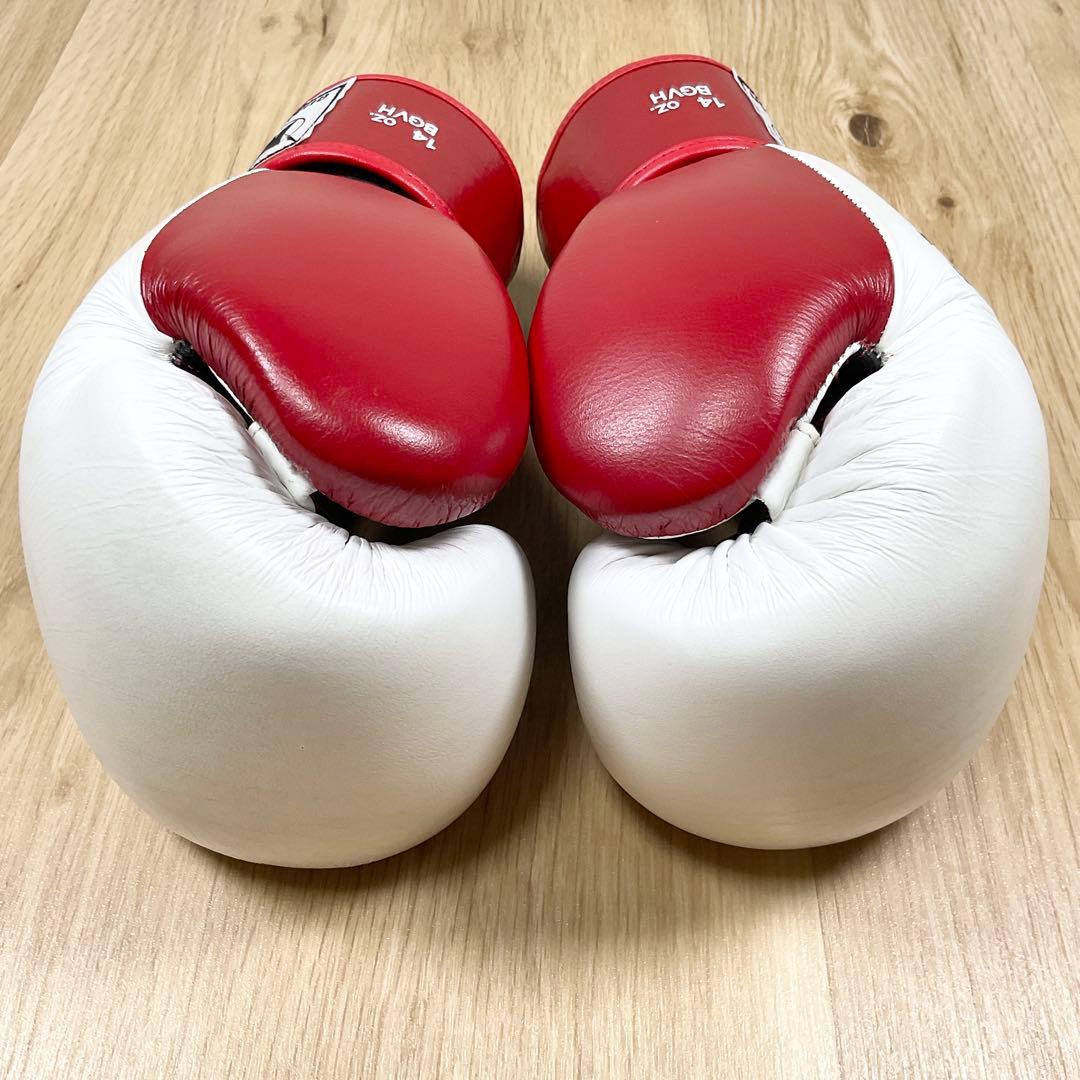 【状態良好】RISE公式 WINDY製 ボクシンググローブ 14oz. BGVH