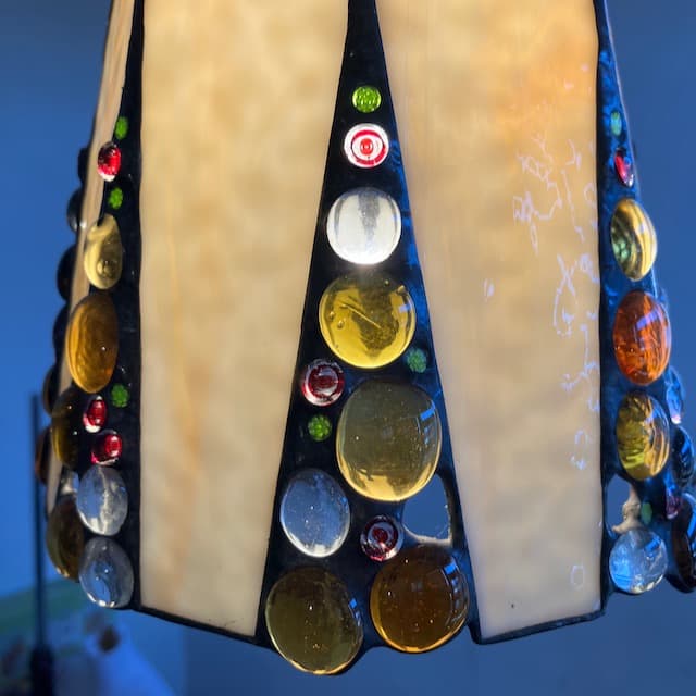 ヴィンテージ ステンドグラス 吊り下げ 照明 ランプ ライト ペンダントライト