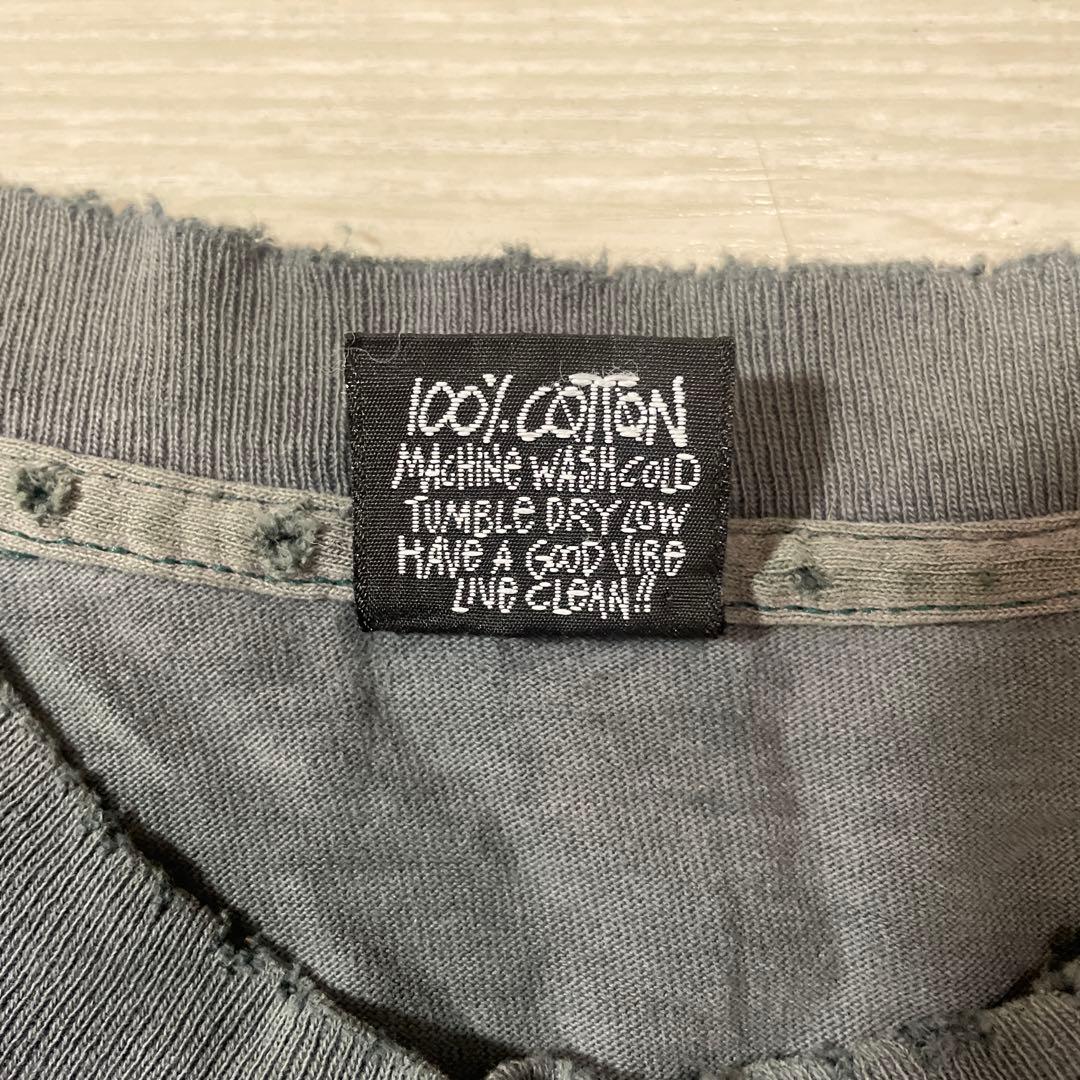 90s OLD STUSSY Tシャツ。 MADE IN USA、サイズXL。