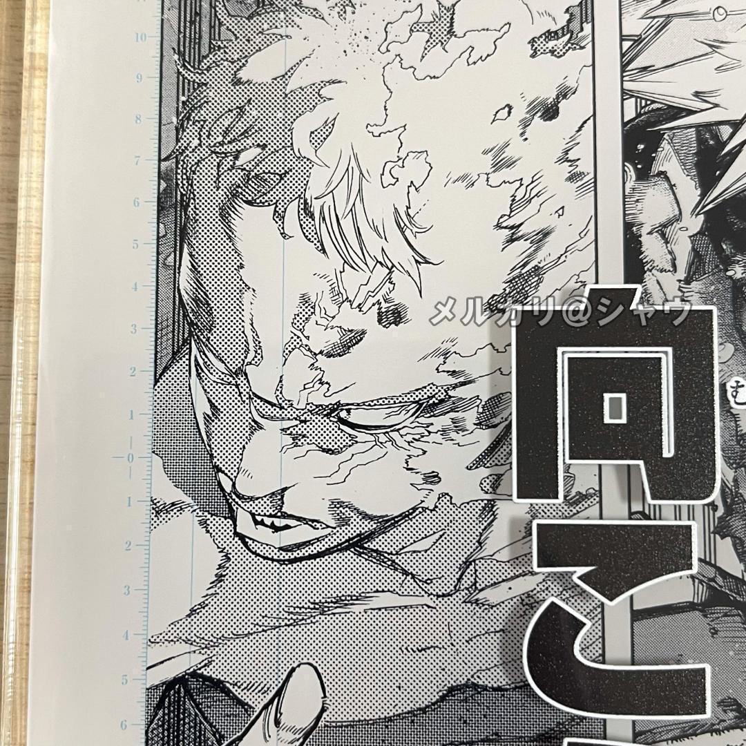 僕のヒーローアカデミア 更に向こうへ 原稿風アクリルアート vol2 一番くじ