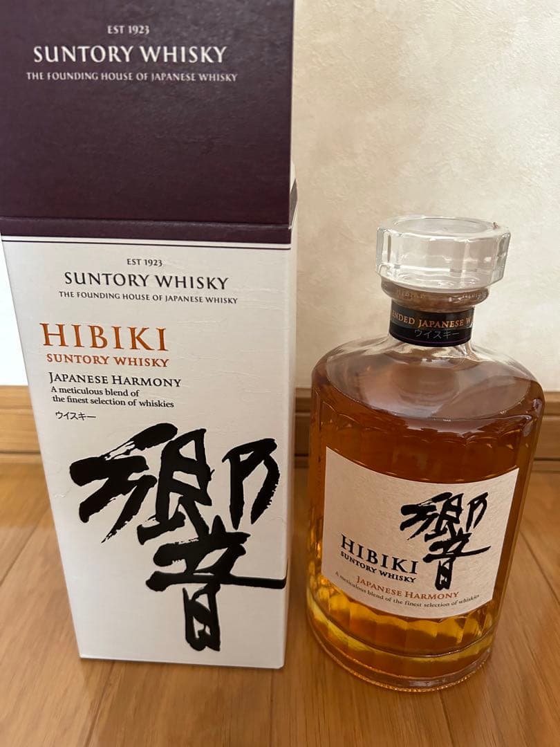 サントリー 響 Japanese Harmony 700ml 　※空箱・空瓶つき