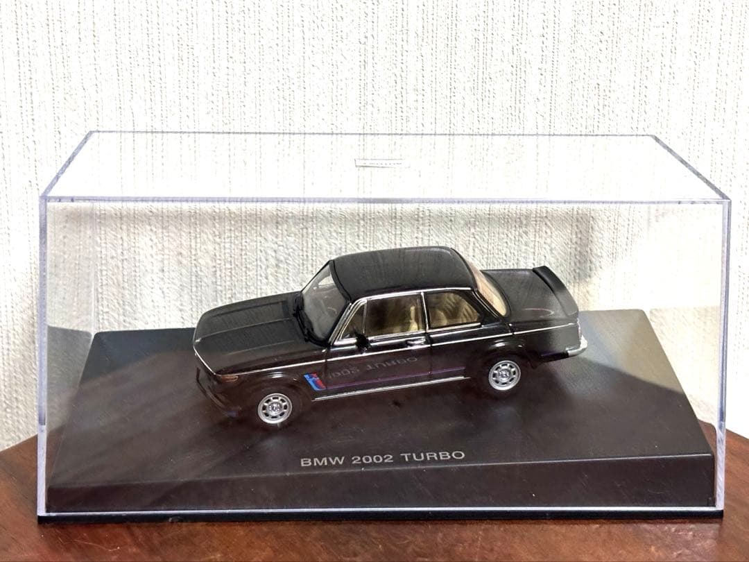 BMW 2002 Turbo ミニカー ブラック 1/43
