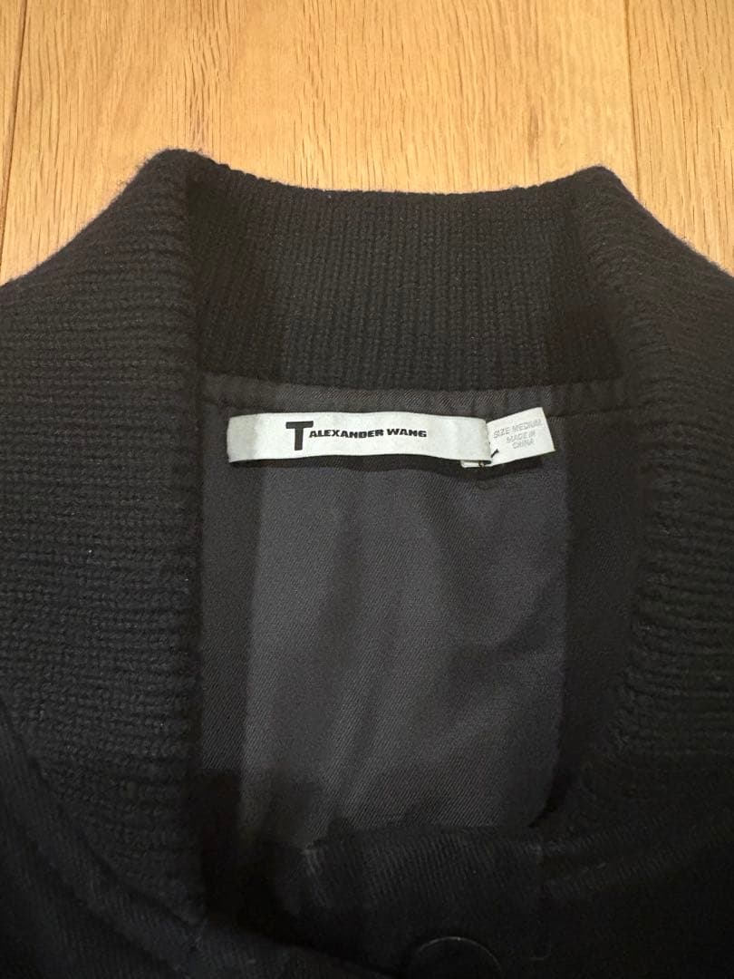 Alexander wang レザードッキングジャケット