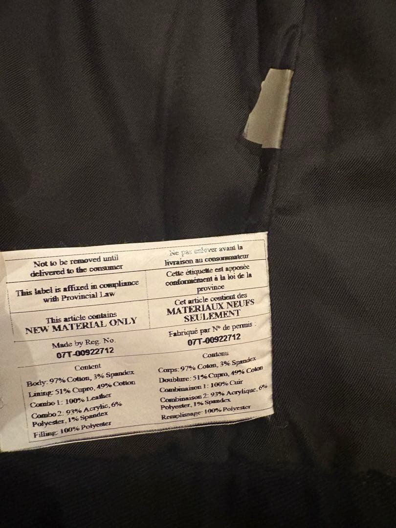 Alexander wang レザードッキングジャケット