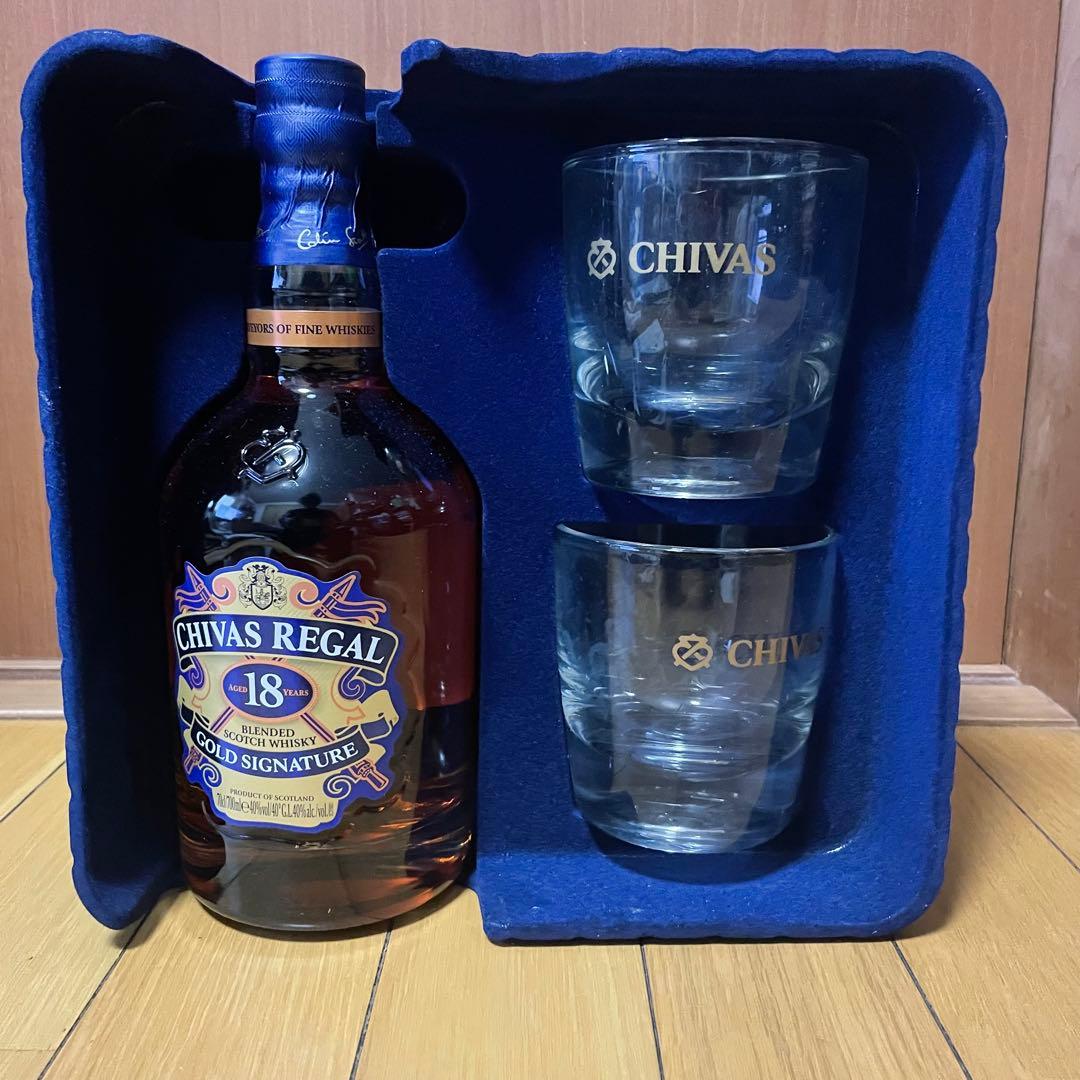 CHIVAS REGAL 18年 ゴールドシグネチャー セット