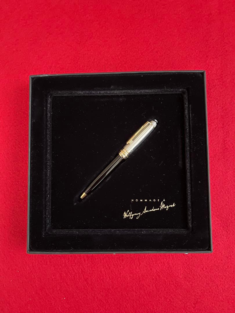 モンブランボールペン ソリテールドゥエ モーツァルト シルバーAG925❗️希少‼️