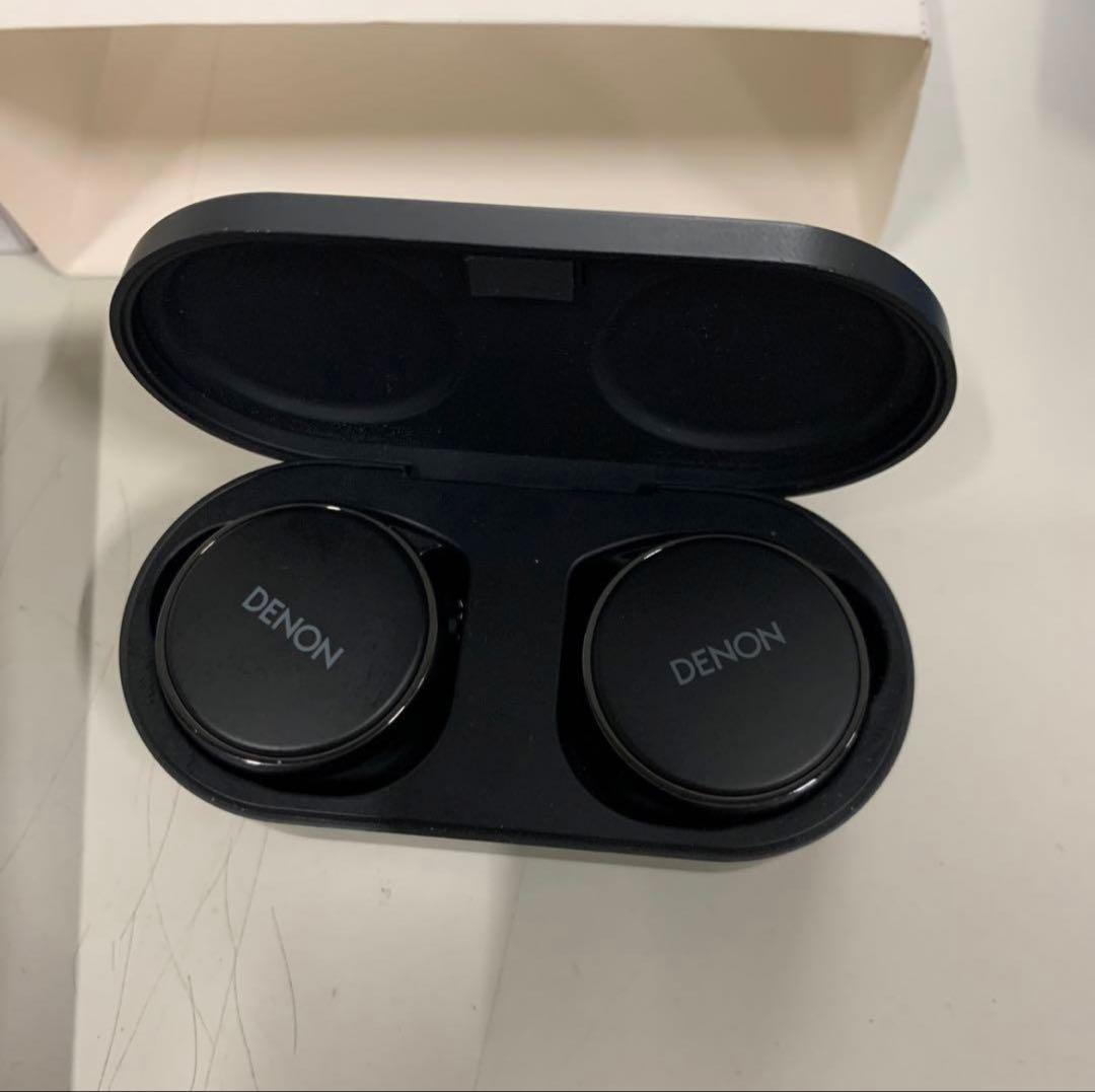 Q3190 DENON PerL Pro ワイヤレスイヤホン ブラック