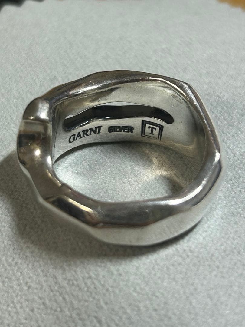 専用 リング　GARNI シルバー　オールドガルニ　ズニ　00s 古着　刻印