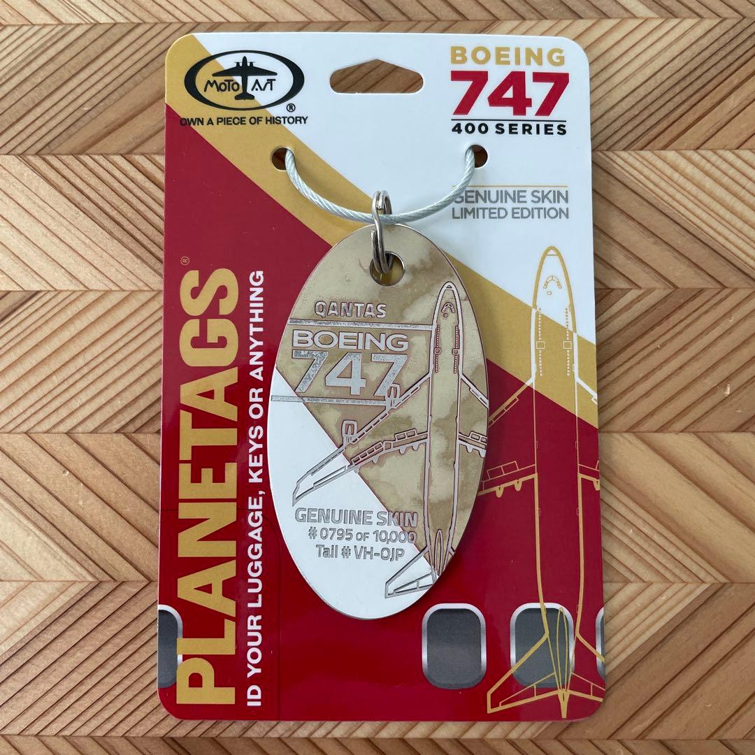 (新品未使用) 激レア PLANETAGS カンタス航空 VH-OJP