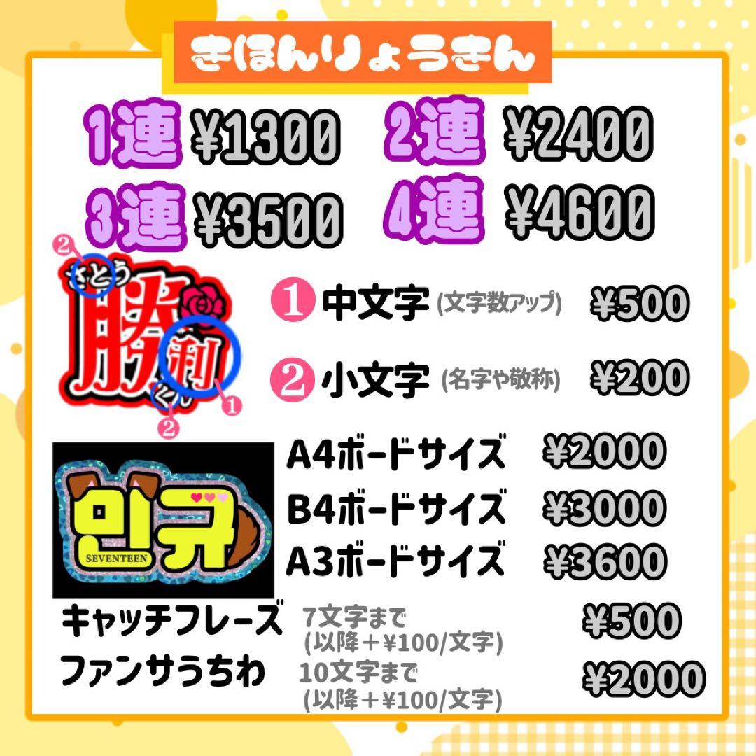【2/3発】な様 うちわ文字 連結 折りたたみ オーダー 団扇屋さん ハングル