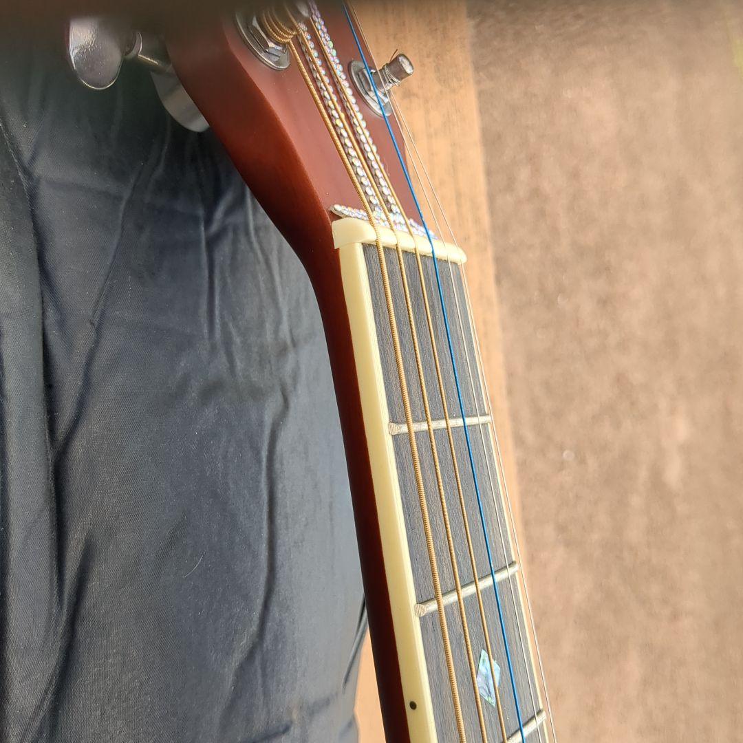 デコライズ アコースティックギター ブラウン 本体のみ