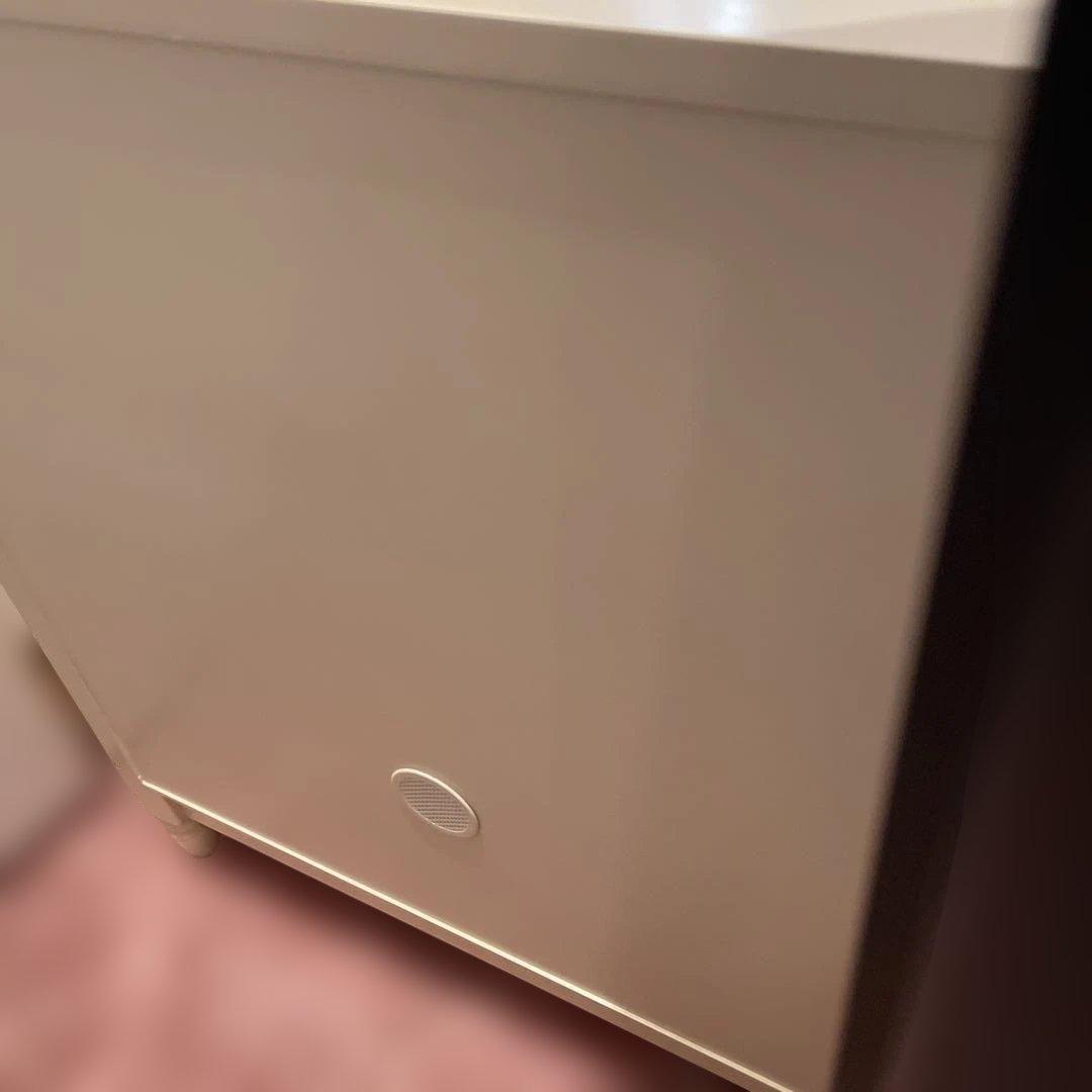 フレンチカントリー調北欧アイボリー木製キャビネット 両開きチェスト収納姫系