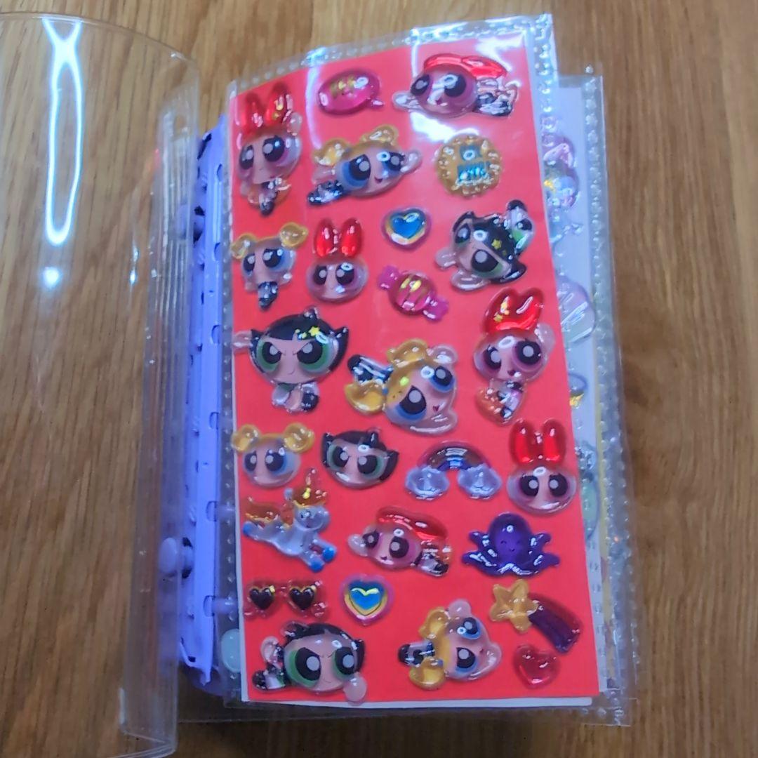 正規品 ボンボン プチ ミニ ウォーター デニム コットン おはじき シール帳