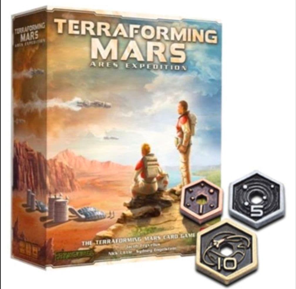 ボードゲーム「テラフォーミングマーズ」の金属製　メタル　セット
