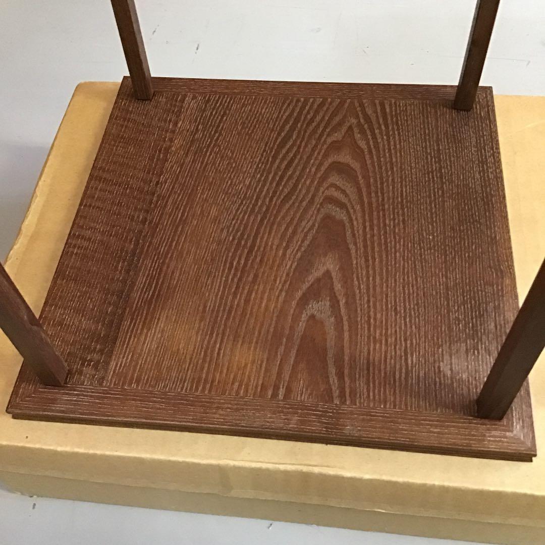 茶道具 棚 桑小卓 縦約275ミリ 横約275ミリ高約520ミリＮ31TKT