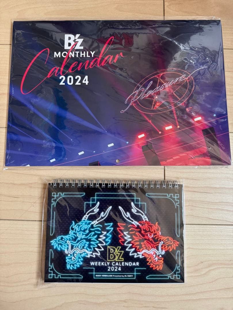 B'z カレンダー 1999〜2001、2009〜2024年