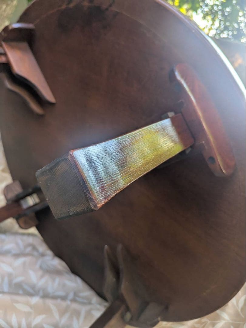 折りたたみちゃぶ台　欅材　超美品　昭和レトロ