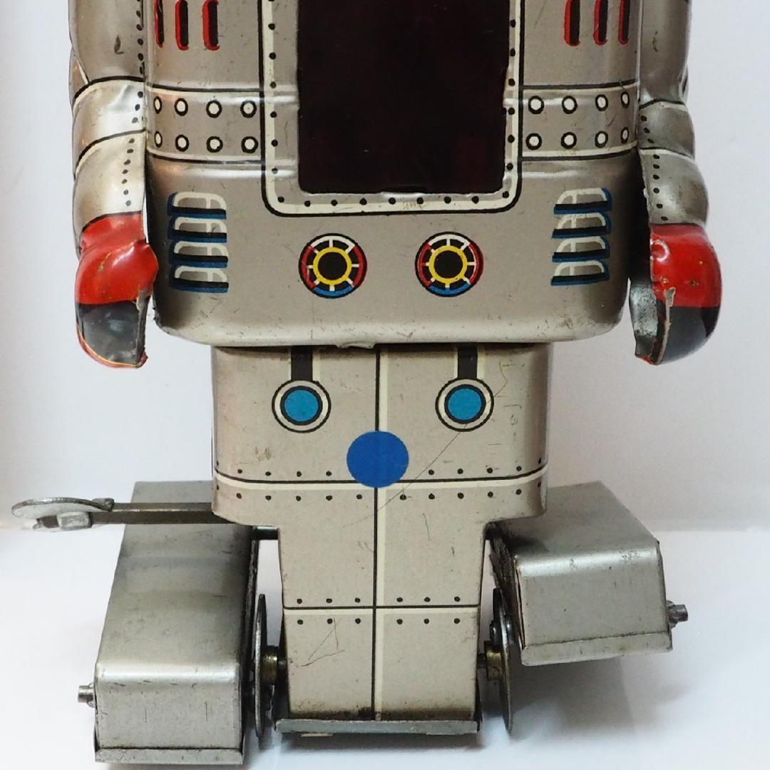 S.Y【メカニカル ウォーキング発火ロボット】ブリキ製ゼンマイ歩行 箱はコピー
