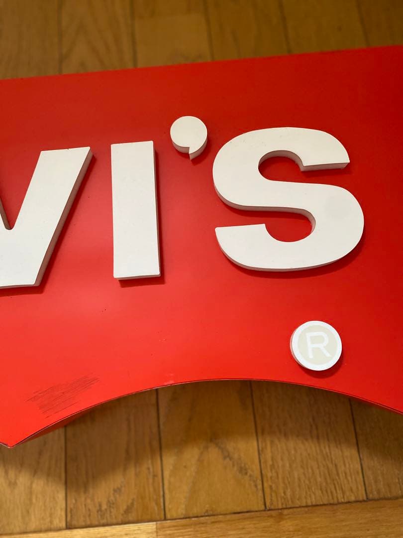 LevI's リーバイス　販促用看板　非売品　ディスプレイ