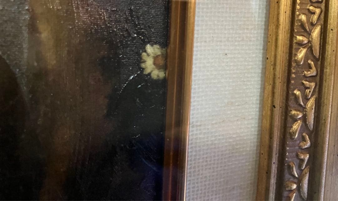 ドミニク・アングル「泉」 立体複製画　額縁付き