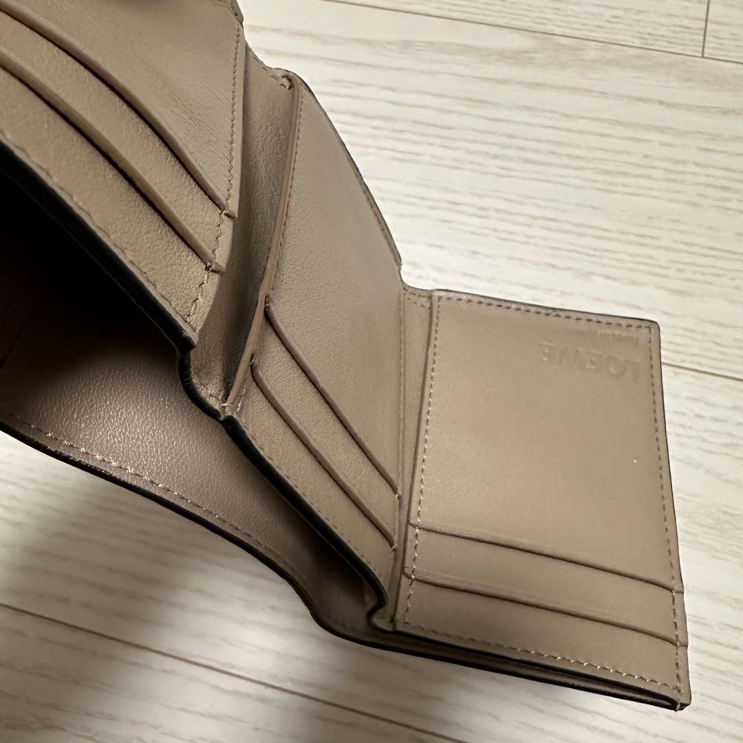 LOEWE 三つ折財布 アナグラム トライフォールド ウォレット