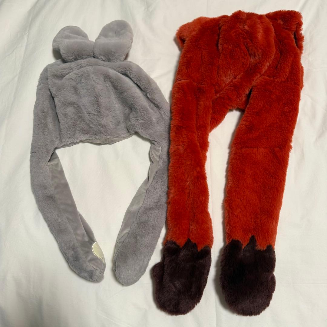 【上海ディズニー限定】ズートピア　ファンキャップ　ニック　ジュディ