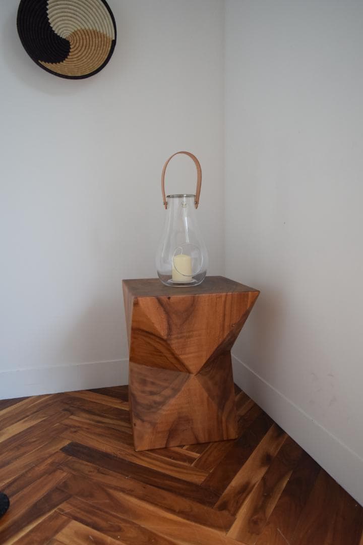 【お値引き品】レインツリー材 ローテーブル サイドテーブル 花台 木製 無垢材