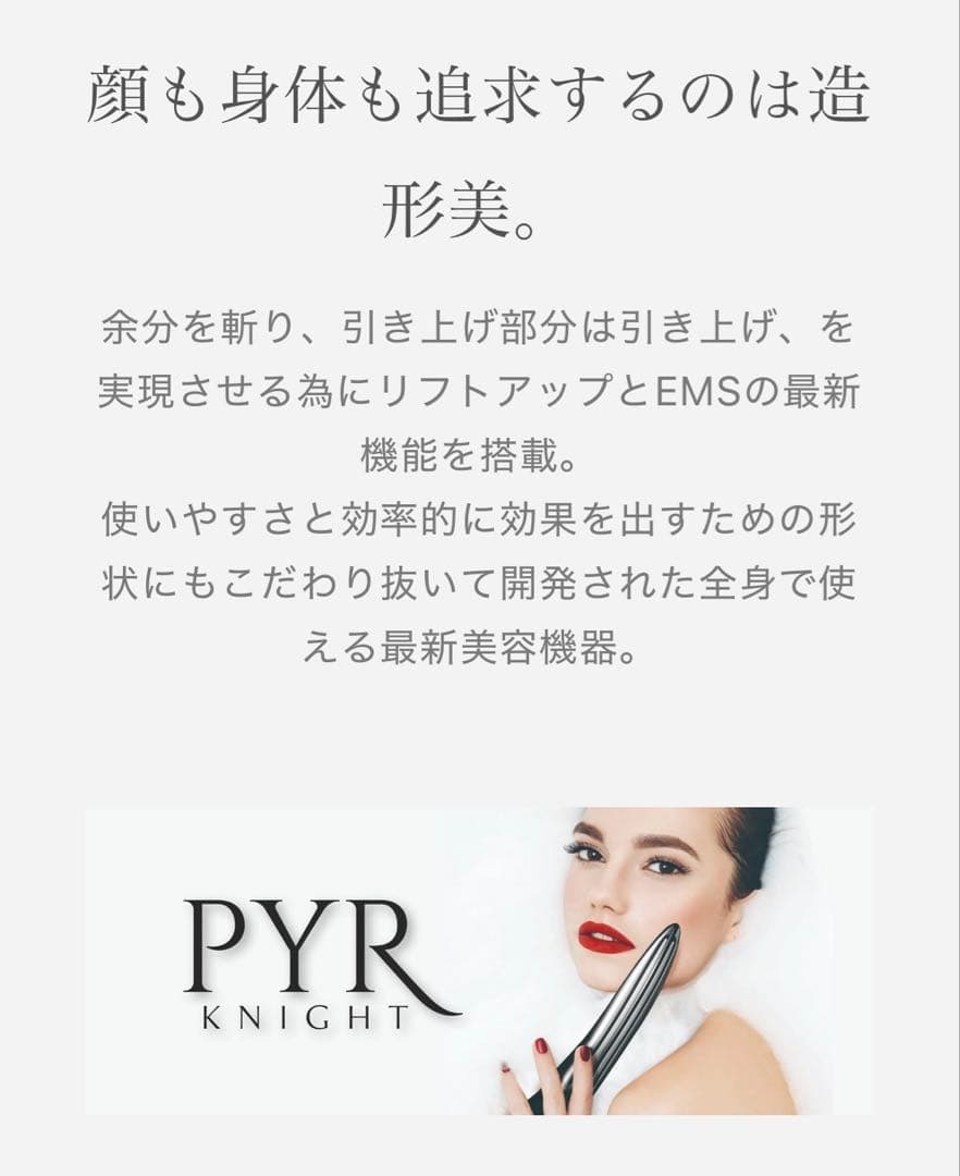 【正規品・未開封・未使用】PYR KNIGHT パイラナイト