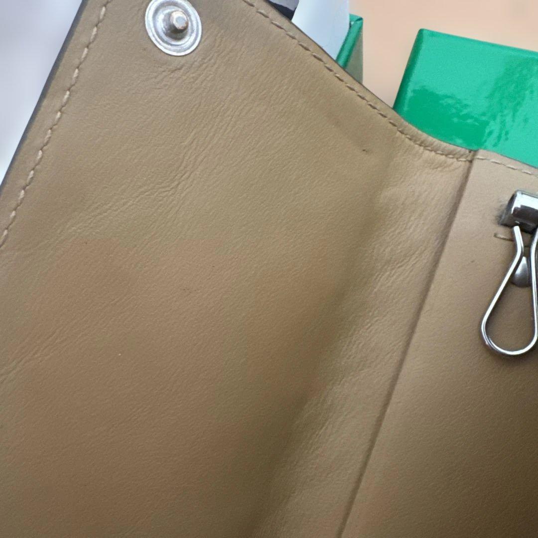 Bottega Veneta ブラウン レザー キーケース